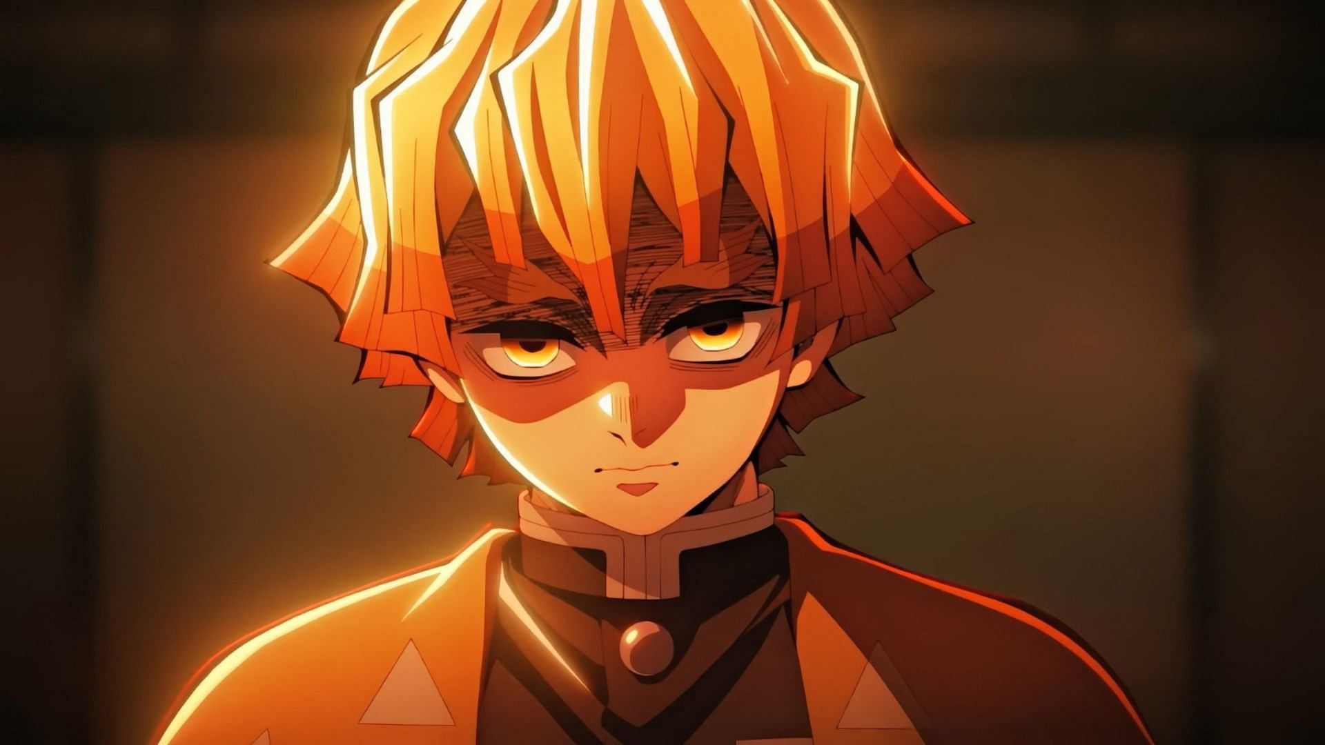 One of the ISFP anime characters, Zenitsu Agatsuma (Image via Ufotable)